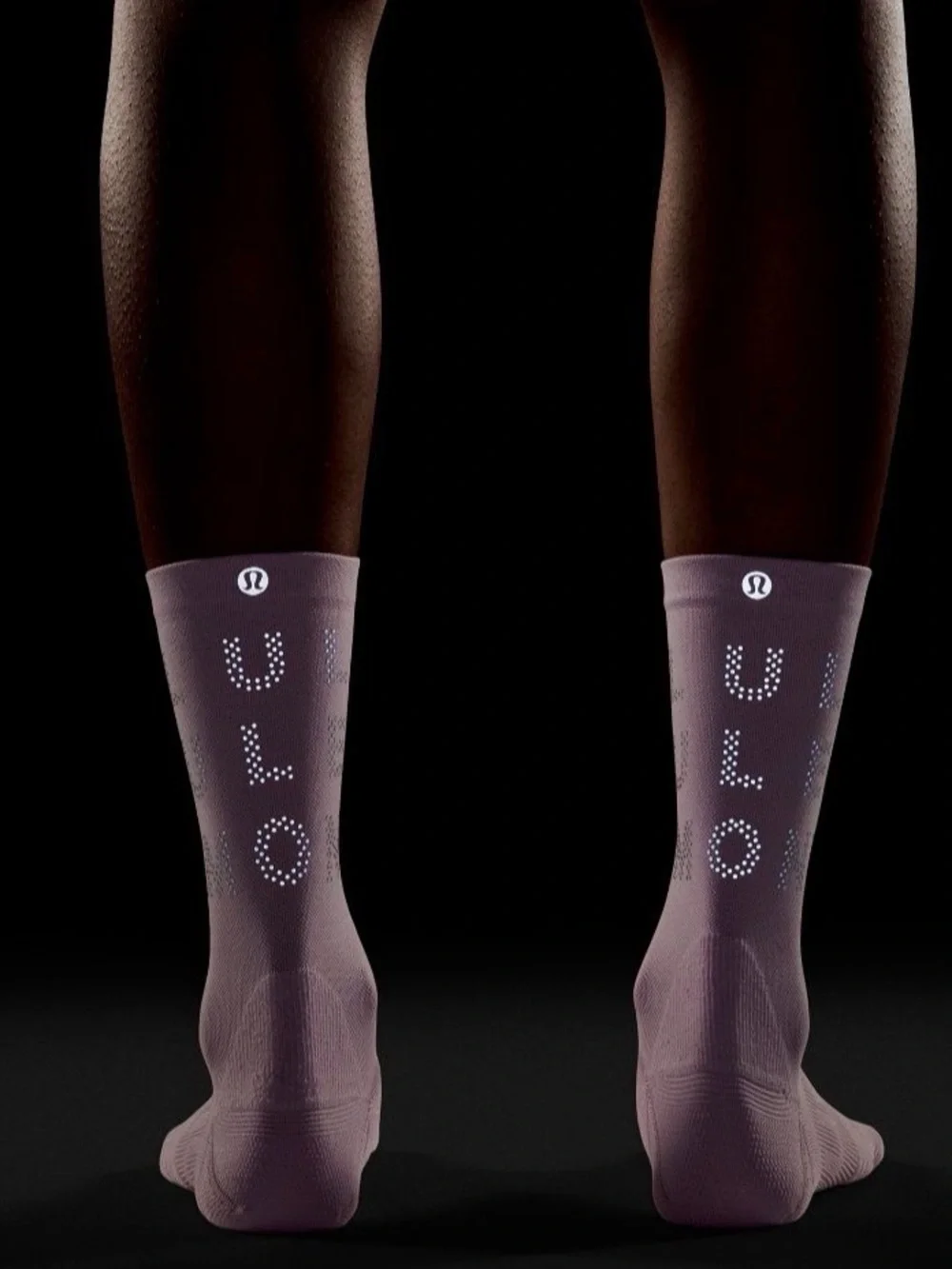 Lululemon - Power Stride Reflective Socks - Crew Length - NWT